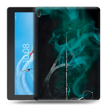 Силиконовый чехол на Lenovo Tab E10 с принтом Гарри Поттер Harry Potter