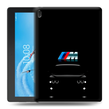 Силиконовый чехол на Lenovo Tab E10 с принтом БМВ BMW Силиконовый чехол на Lenovo Tab E10 с принтом БМВ BMW