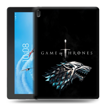 Силиконовый чехол на Lenovo Tab E10 с принтом Игра Престолов Game Thrones Силиконовый чехол на Lenovo Tab E10 с принтом Игра Престолов Game Thrones