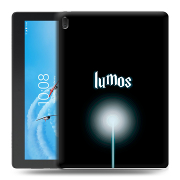 Силиконовый чехол на Lenovo Tab E10 с принтом Harry Potter Гарри Поттер