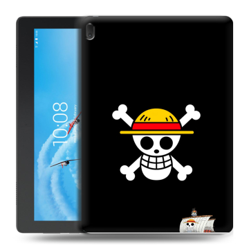 Силиконовый чехол на Lenovo Tab E10 с принтом One Piece Ван Пис