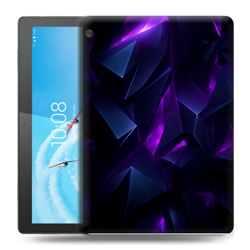 Силиконовый чехол на Lenovo Tab M10 с принтом Абстракиция Силиконовый чехол на Lenovo Tab M10 с принтом Абстракиция