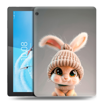 Силиконовый чехол на Lenovo Tab M10 с принтом Кролик