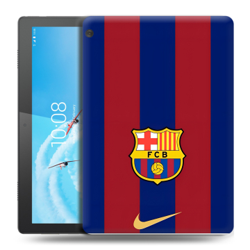 Силиконовый чехол на Lenovo Tab M10 с принтом Барселона Barcelona