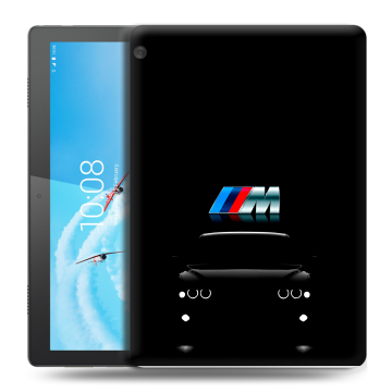 Силиконовый чехол на Lenovo Tab M10 с принтом БМВ BMW