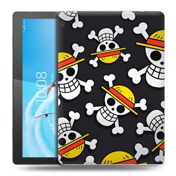 Силиконовый чехол на Lenovo Tab M10 с принтом One Piece Ван Пис
