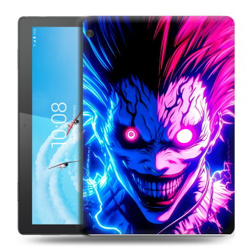 Силиконовый чехол на Lenovo Tab M10 с принтом Death note Тетрадь смерти