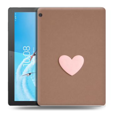Силиконовый чехол на Lenovo Tab M10 с принтом женский