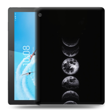 Силиконовый чехол на Lenovo Tab M10 с принтом женский