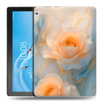 Силиконовый чехол на планшета Lenovo Tab P10 с принтом Женский Силиконовый чехол на планшета Lenovo Tab P10 с принтом Женский