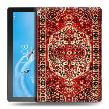 Силиконовый чехол на Lenovo Tab P10 с принтом Ковер