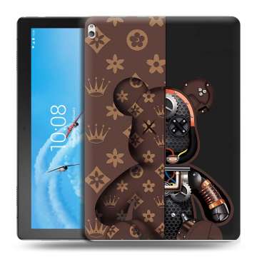 Силиконовый чехол на Lenovo Tab P10 с принтом Луи робот Силиконовый чехол на Lenovo Tab P10 с принтом Луи робот