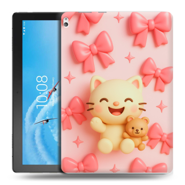 Силиконовый чехол на Lenovo Tab P10 с принтом для девочек Силиконовый чехол на Lenovo Tab P10 с принтом для девочек