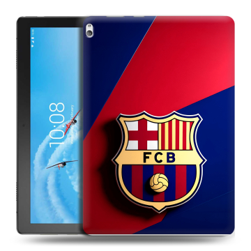 Силиконовый чехол на Lenovo Tab P10 с принтом Барселона Barcelona Силиконовый чехол на Lenovo Tab P10 с принтом Барселона Barcelona