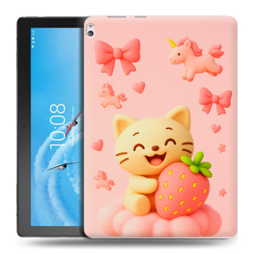 Силиконовый чехол на Lenovo Tab P10 с принтом для девочек Силиконовый чехол на Lenovo Tab P10 с принтом для девочек