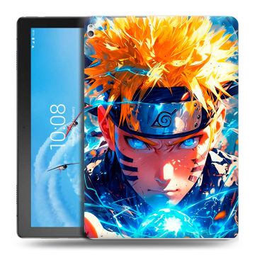 Силиконовый чехол на Lenovo Tab P10 с принтом Аниме Наруто Naruto Силиконовый чехол на Lenovo Tab P10 с принтом Аниме Наруто Naruto