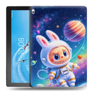 Силиконовый чехол на Lenovo Tab P10 с принтом Labubu Лабубу Силиконовый чехол на Lenovo Tab P10 с принтом Labubu Лабубу