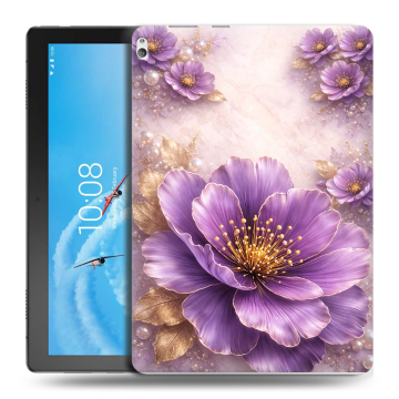 Силиконовый чехол на Lenovo Tab P10 с принтом женский Силиконовый чехол на Lenovo Tab P10 с принтом женский