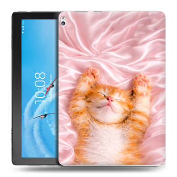 Силиконовый чехол на Lenovo Tab P10 с принтом женский Силиконовый чехол на Lenovo Tab P10 с принтом женский