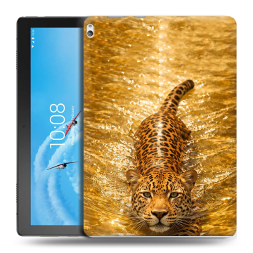 Силиконовый чехол на Lenovo Tab P10 с принтом женский Силиконовый чехол на Lenovo Tab P10 с принтом женский