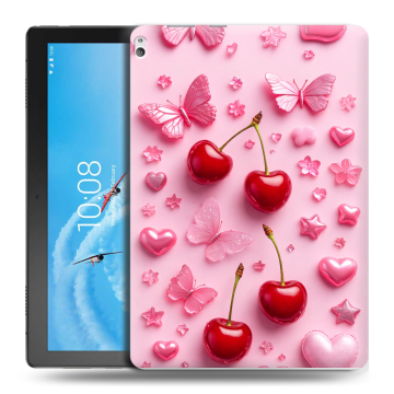 Силиконовый чехол на Lenovo Tab P10 с принтом для девочек Силиконовый чехол на Lenovo Tab P10 с принтом для девочек
