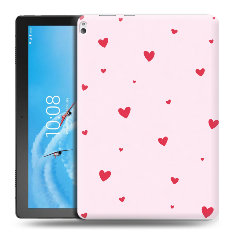 Силиконовый чехол на Lenovo Tab P10 с принтом для девочек Силиконовый чехол на Lenovo Tab P10 с принтом для девочек