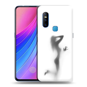 Силиконовый чехол на Vivo V15 с принтом Силуэт