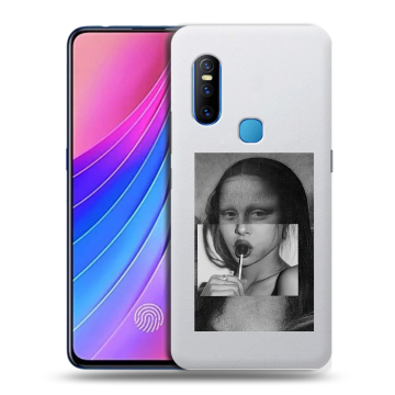 Силиконовый чехол на Vivo V15 с принтом Мона Лиза