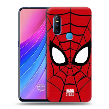 Силиконовый чехол на Vivo V15 с принтом человек паук spiderman