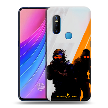 Силиконовый чехол на Vivo V15 с принтом Контер страйк Counter strike