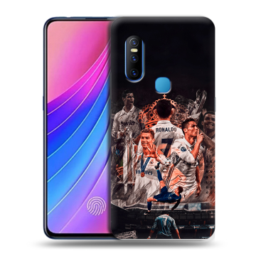 Силиконовый чехол на Vivo V15 с принтом Реал Роналдо Real Ronaldo