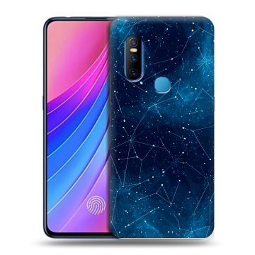 Силиконовый чехол на Vivo V15 с принтом Космос звезды