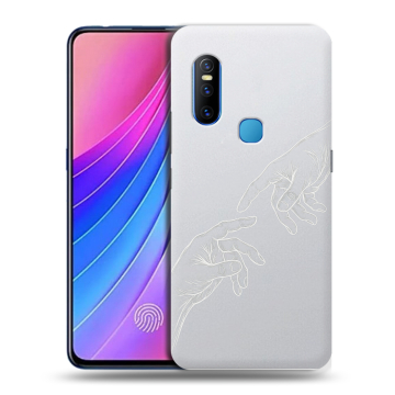 Силиконовый чехол на Vivo V15 с принтом Сотворение мира