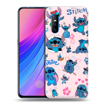 Силиконовый чехол на Vivo V15 с принтом Лило и Стич
