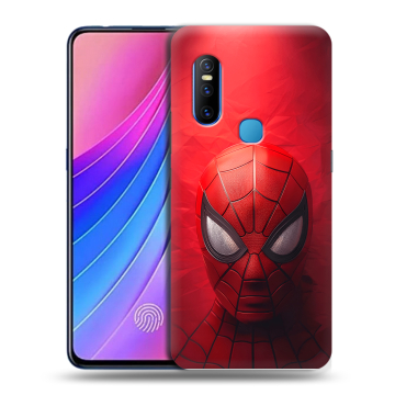 Силиконовый чехол на Vivo V15 с принтом Spiderman Человек паук