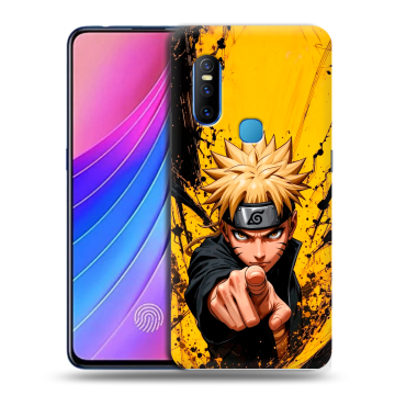 Силиконовый чехол на Vivo V15 с принтом Naruto Наруто