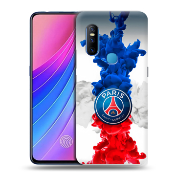 Силиконовый чехол на Vivo V15 с принтом PSG ПСЖ