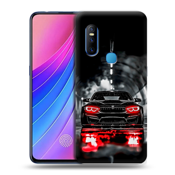 Силиконовый чехол на Vivo V15 с принтом BMW БМВ