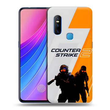 Силиконовый чехол на Vivo V15 с принтом Counter Strike