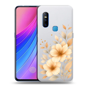 Силиконовый чехол на Vivo V15 с принтом для девушки