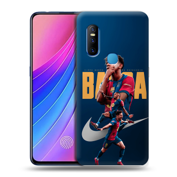 Силиконовый чехол на Vivo V15 с принтом Барселона Barca Yamal 