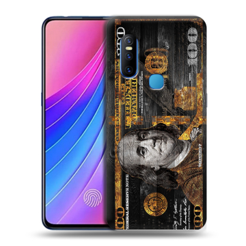 Силиконовый чехол на Vivo V15 с принтом Доллар деньги