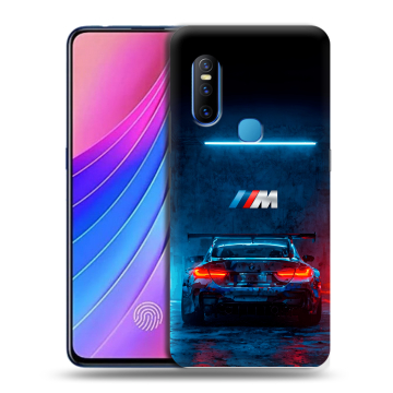 Силиконовый чехол на Vivo V15 с принтом BMW БМВ