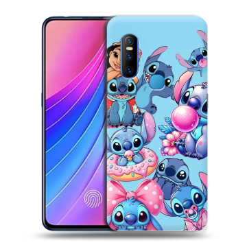 Силиконовый чехол на Vivo V15 с принтом Лило и Стич