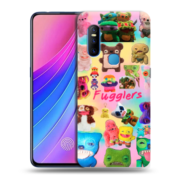 Силиконовый чехол на Vivo V15 с принтом Флагер Fuggler