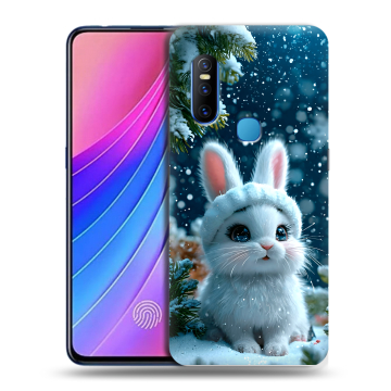 Силиконовый чехол на Vivo V15 с принтом Новый год