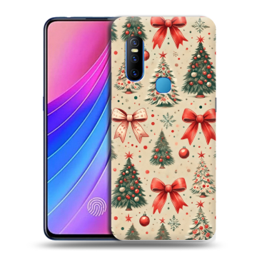 Силиконовый чехол на Vivo V15 с принтом Новый год