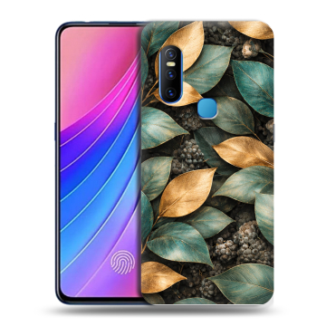 Силиконовый чехол на Vivo V15 с принтом женский