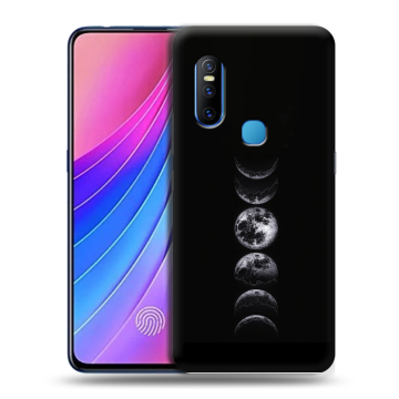 Силиконовый чехол на Vivo V15 с принтом женский