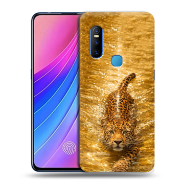 Силиконовый чехол на Vivo V15 с принтом женский